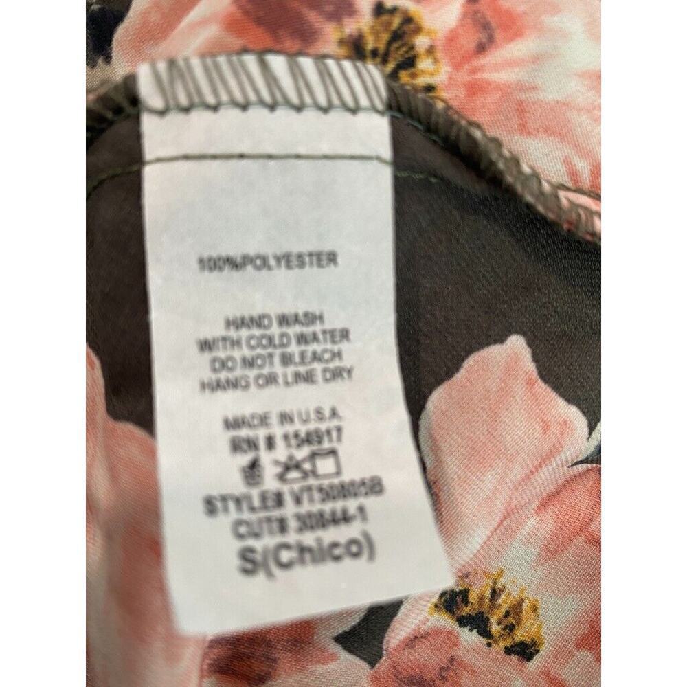 Hyped Unicorn -Made USA Floral sexy off shoulder floral top women's size small - Picture 6 of 6
